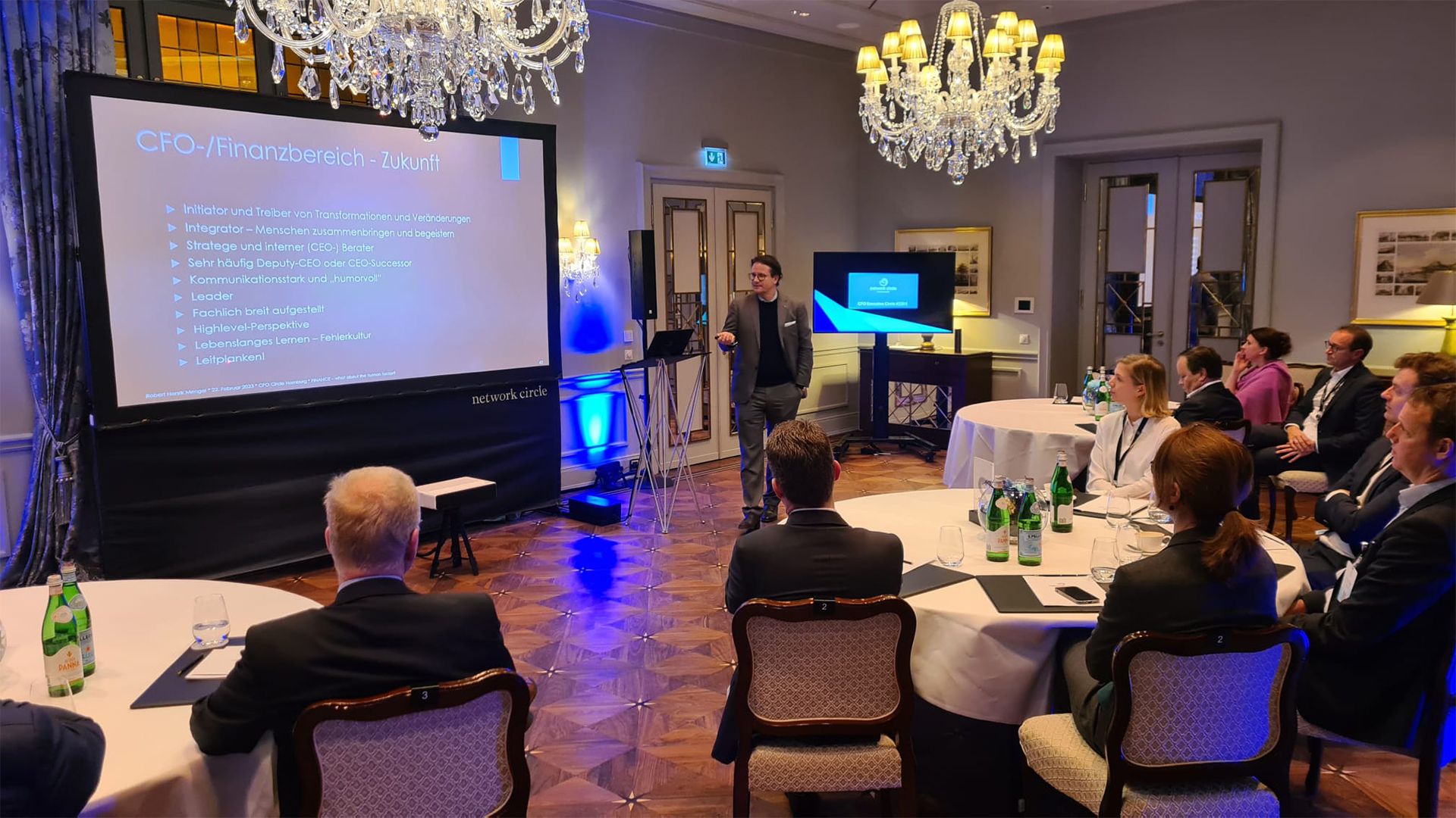 Executive dinner of a Network Circle event