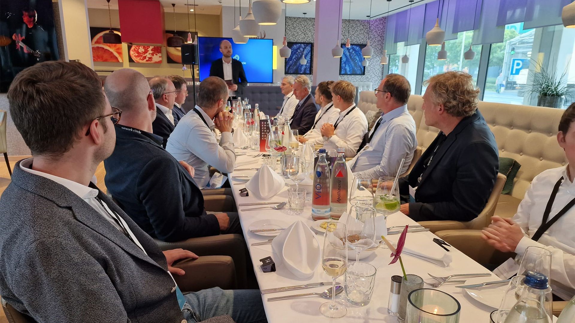 Executive dinner of a Network Circle event
