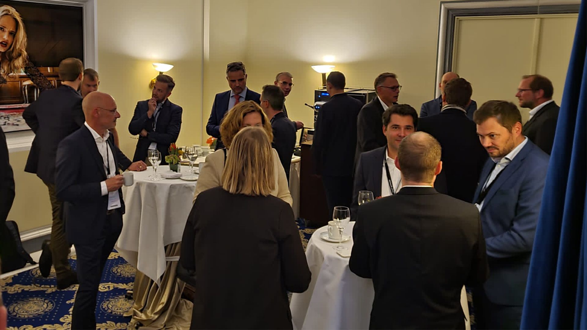 Think Tank discussion round of a Network Circle executive meeting