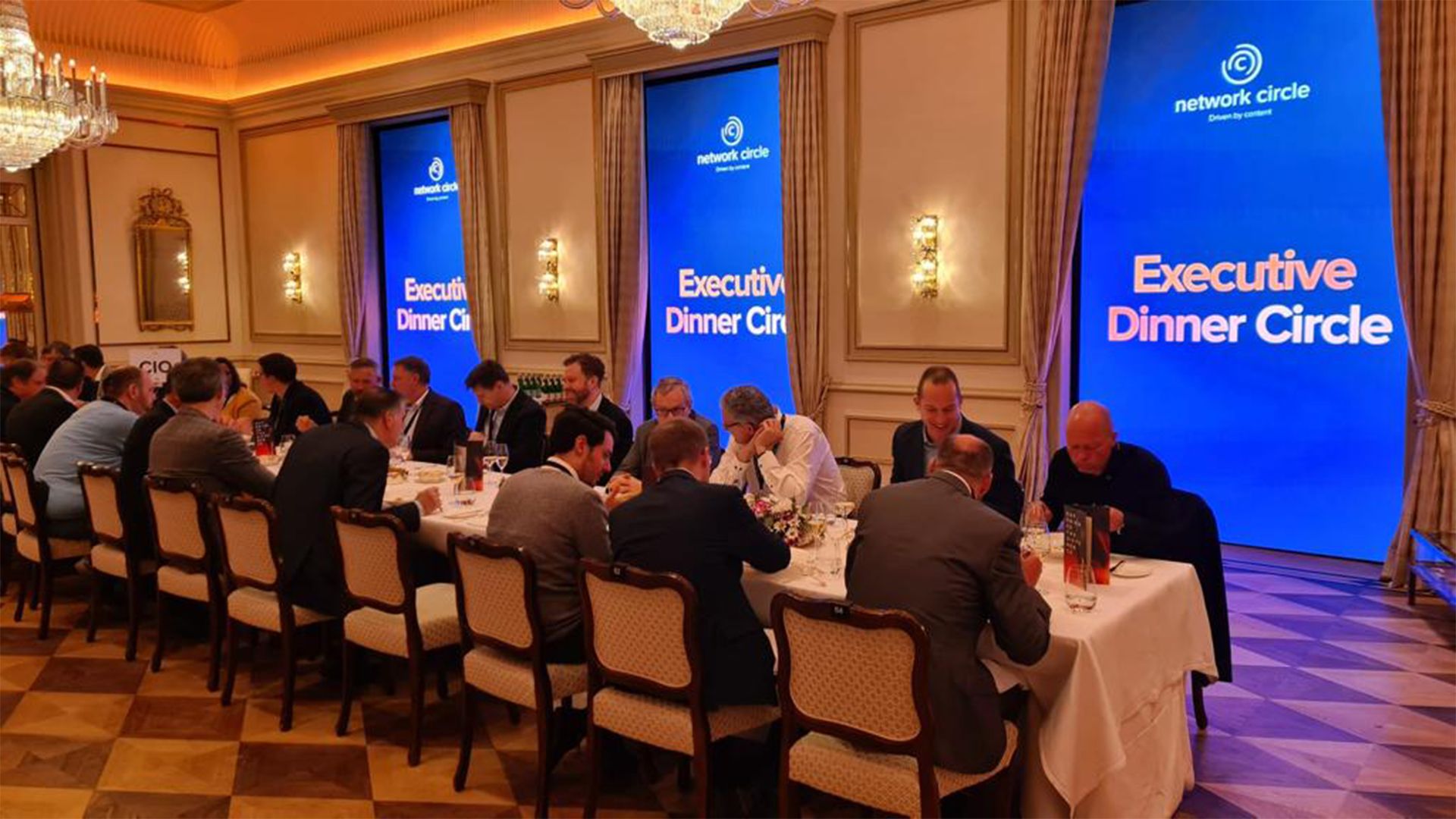 Executive dinner of a Network Circle event