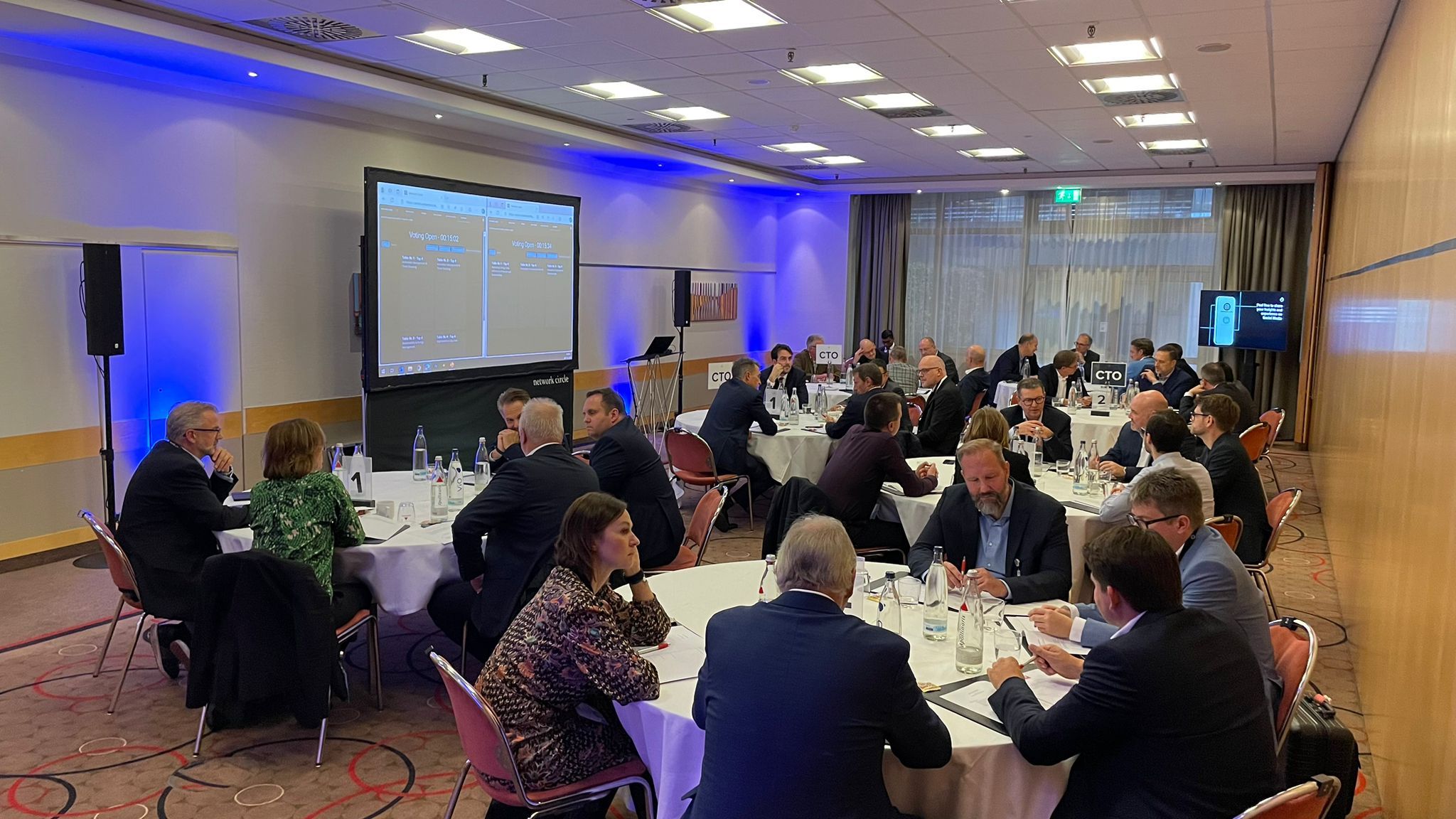 Executive dinner of a Network Circle event